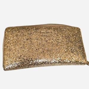 Kate Spade Sparkling Gold Wallet